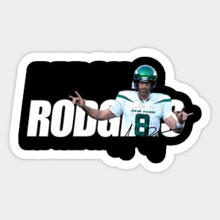 Rodgers Jets Sticker